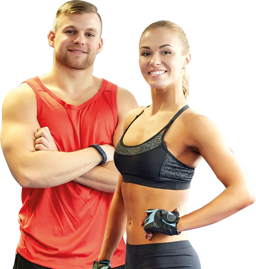 More Info Here - Sports Fitness Men And Women Png (516x543), Png Download