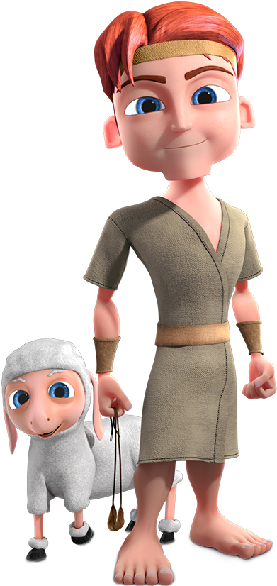 David And Goliath - David And Goliath Png (624x825), Png Download