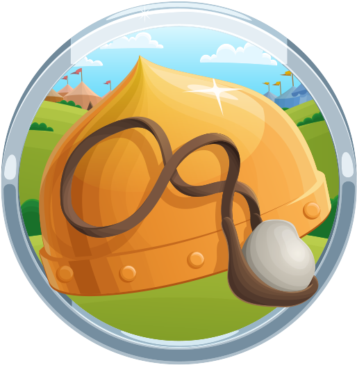 David And Goliath, Bible App For Kids Story, Stones, - Bible App For Kids Icons (625x625), Png Download