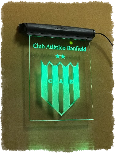 Acrilico Iluminado Con Leds - Lighting (375x500), Png Download