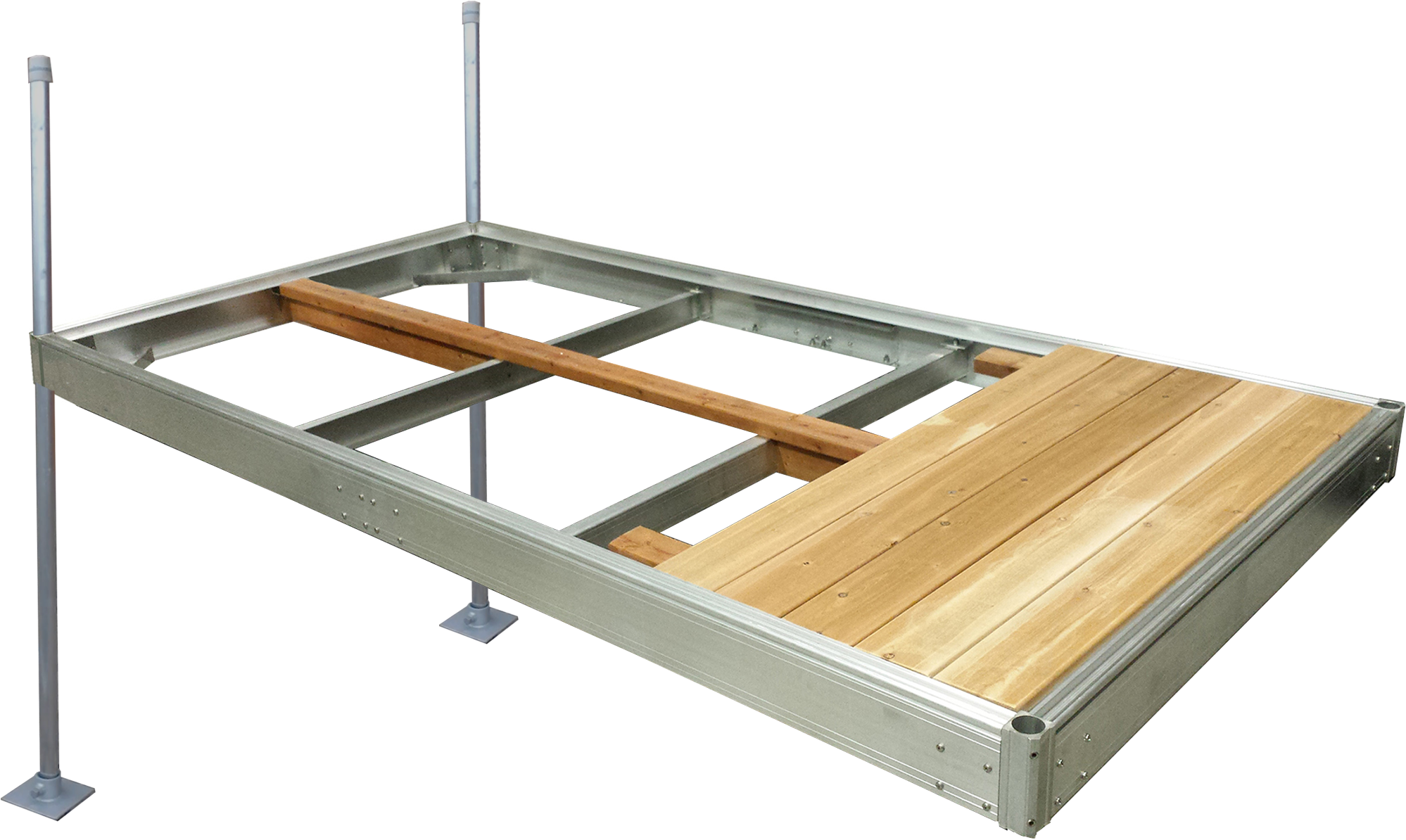 Multinautic Quais Et Accessoires - Multinautic Qpf-495 Aluminum Dock Kit (2000x2000), Png Download