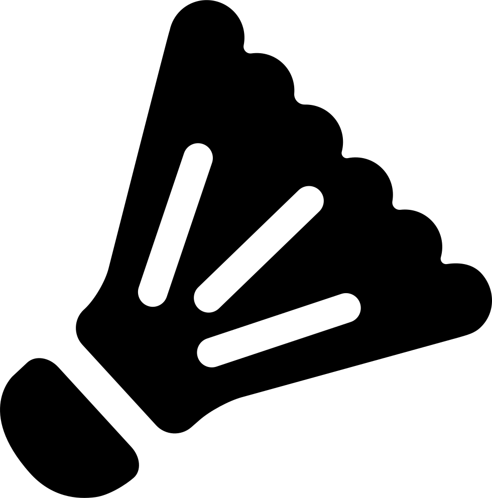 Free Download Shuttle Cock Silhouette Clipart Shuttlecock - Shuttle Cock Silhouette Png (980x992), Png Download