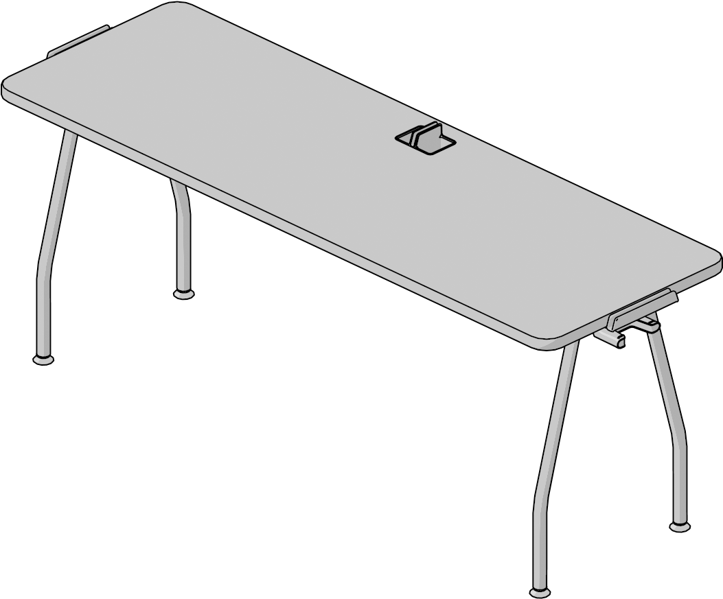 Legs,w/glides,side Dock & Hook And - Bench (1200x1200), Png Download