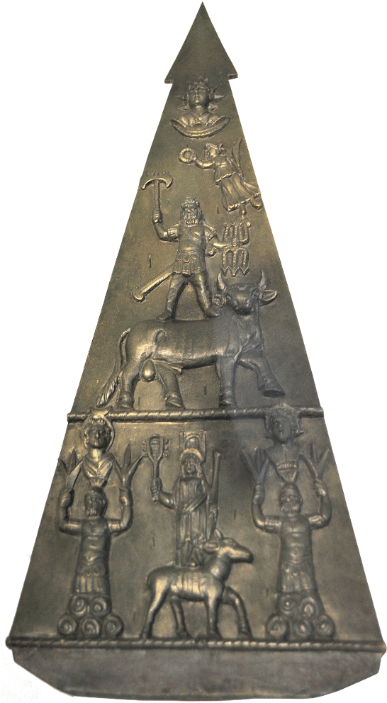 Metal Votive Plaque - Iuno Dolichena (558x1000), Png Download