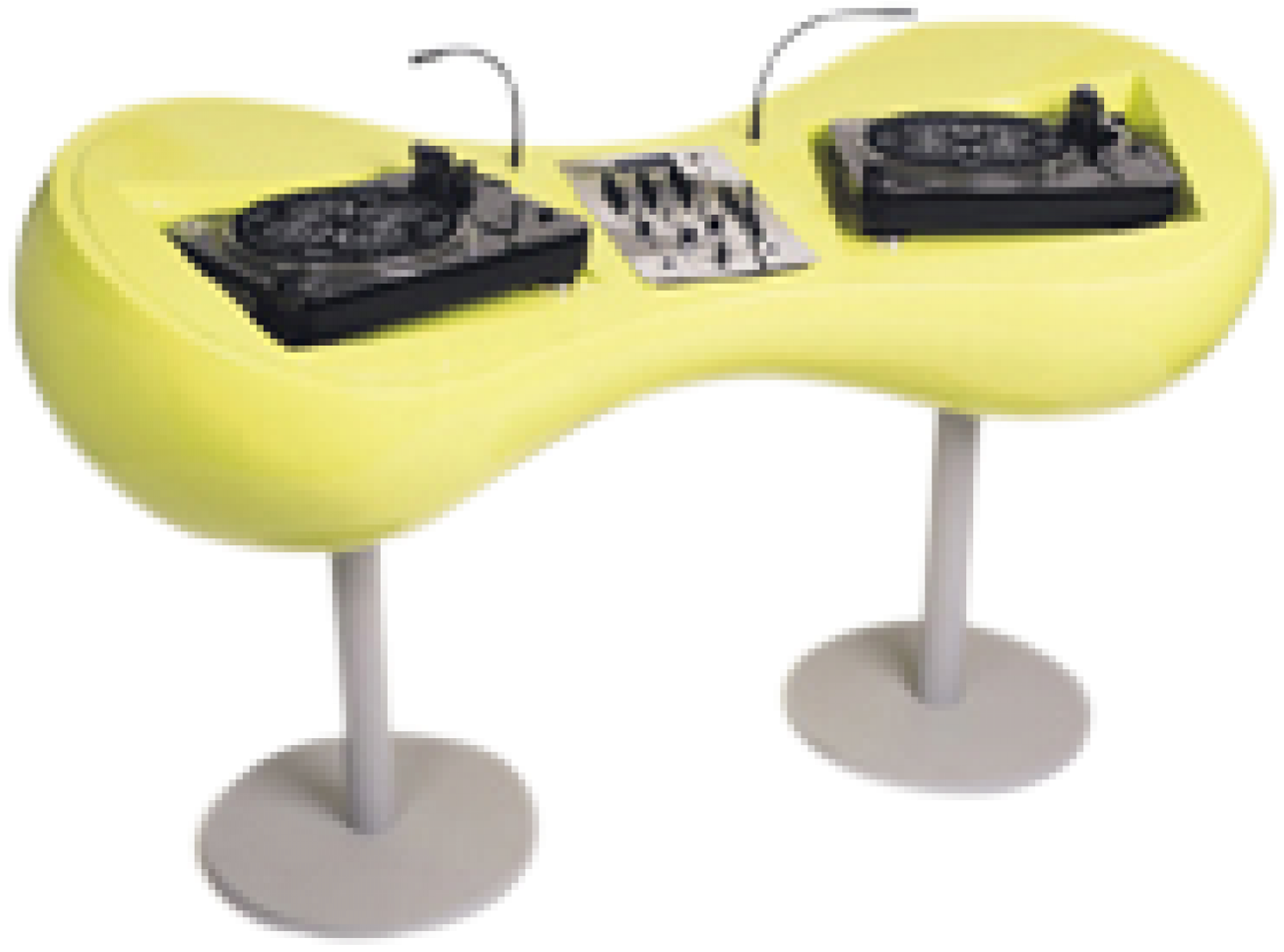 Dj Table Designed By Karim Rashid - Karim Rashid Dj Table (1500x1500), Png Download