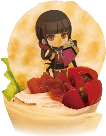 Chara-cre X Danganronpa V3 Collab Dessert - Danganronpa V3 Acrylic Keychain Charm Maki Harukawa (460x460), Png Download