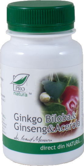 Ginkgo Biloba Ginseng Acerola1 - Advantage Nursing Services (276x543), Png Download