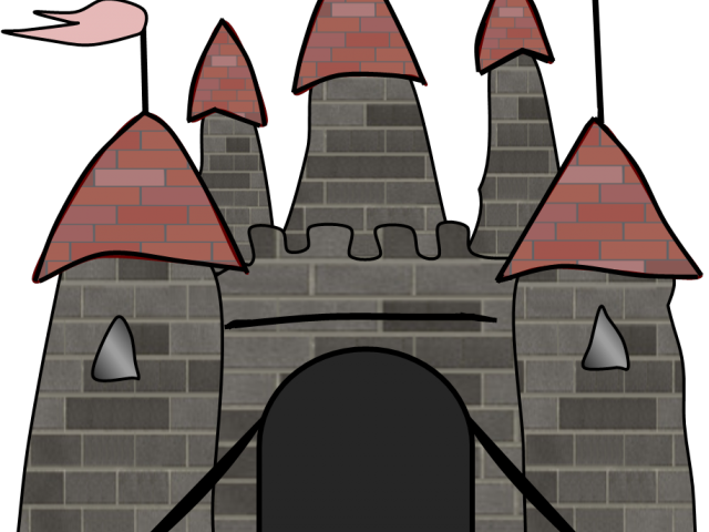 Fairy Tail Clipart Medieval Castle - Clip Art (640x480), Png Download
