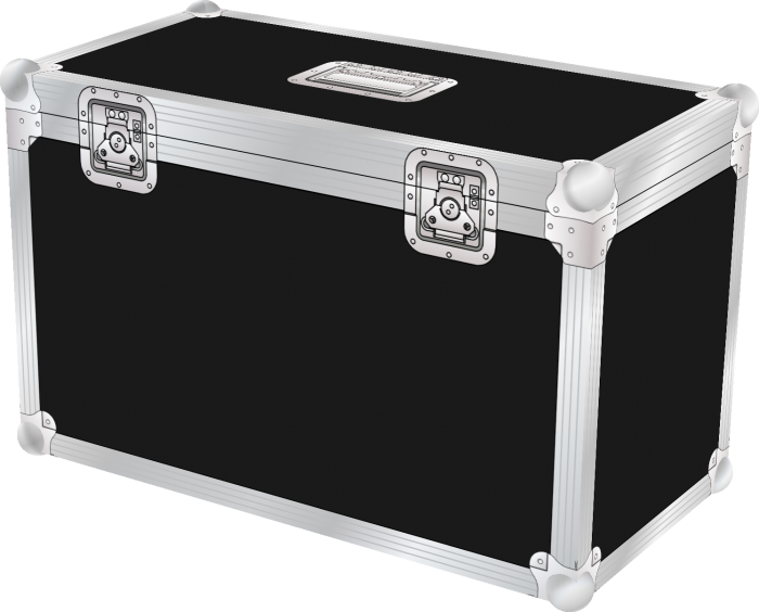 Twin American Dj Starburst Flightcase - Road Case (700x564), Png Download