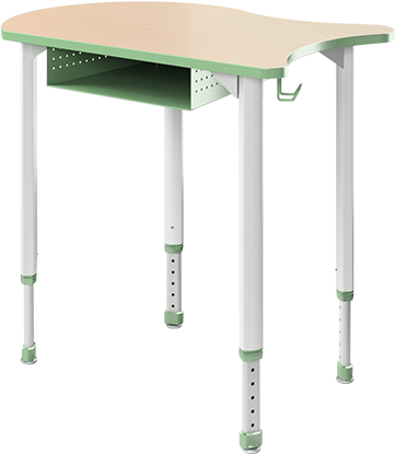 Paragon Furniture Product Solutions - Flash Furniture Adjustable Height Student Desk And (500x500), Png Download