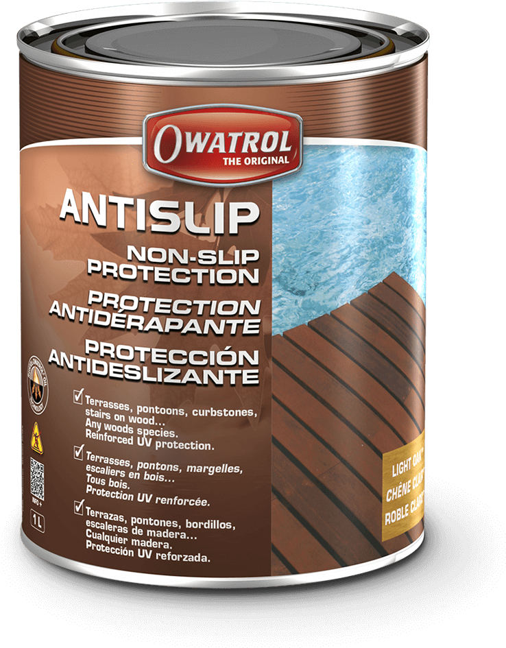 Antislip - Anti Slip For Exterior Wood Surfaces (900x1000), Png Download