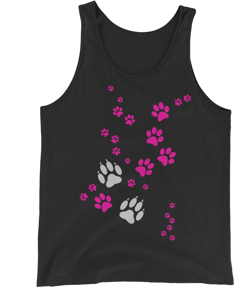 Mean Cat Paw Print - T-shirt (1000x1000), Png Download