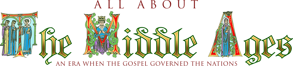 All About The Middle Ages - Middle Ages Title Page (1019x229), Png Download