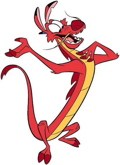 Mushu Download Transparent Png Image - Mushu Mulan (412x565), Png Download