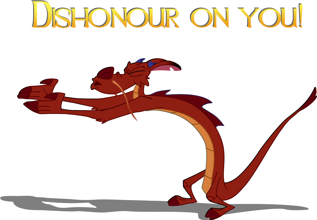 Oh I Know, They Are Not Perfect - Mushu Dishonour (1700x1700), Png Download