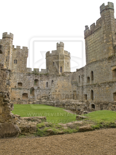 Bodiam Castle Interior By Evelivesey - Bodiam Castle (400x535), Png Download