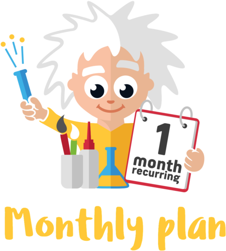 Standard Subscription, Monthly Plan - Child (600x600), Png Download