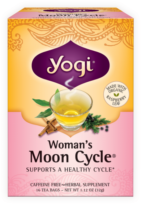 Yogi Teas, Woman's Moon Cycle Tea - Yogi Tea Ginger (700x700), Png Download