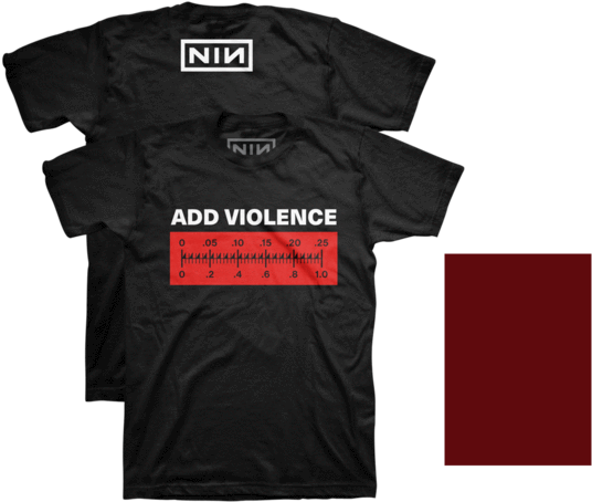 Add Violence Digital Ep Physical Component Add Violence - Nine Inch Nails (600x600), Png Download