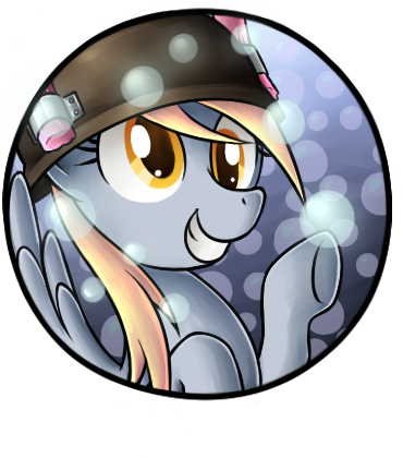 Tina-chan, Cute, Derpy Hooves, Derpy Soldier, Female, - Table Salt (500x500), Png Download
