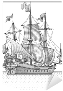 Ship Line Drawing Logo (400x400), Png Download