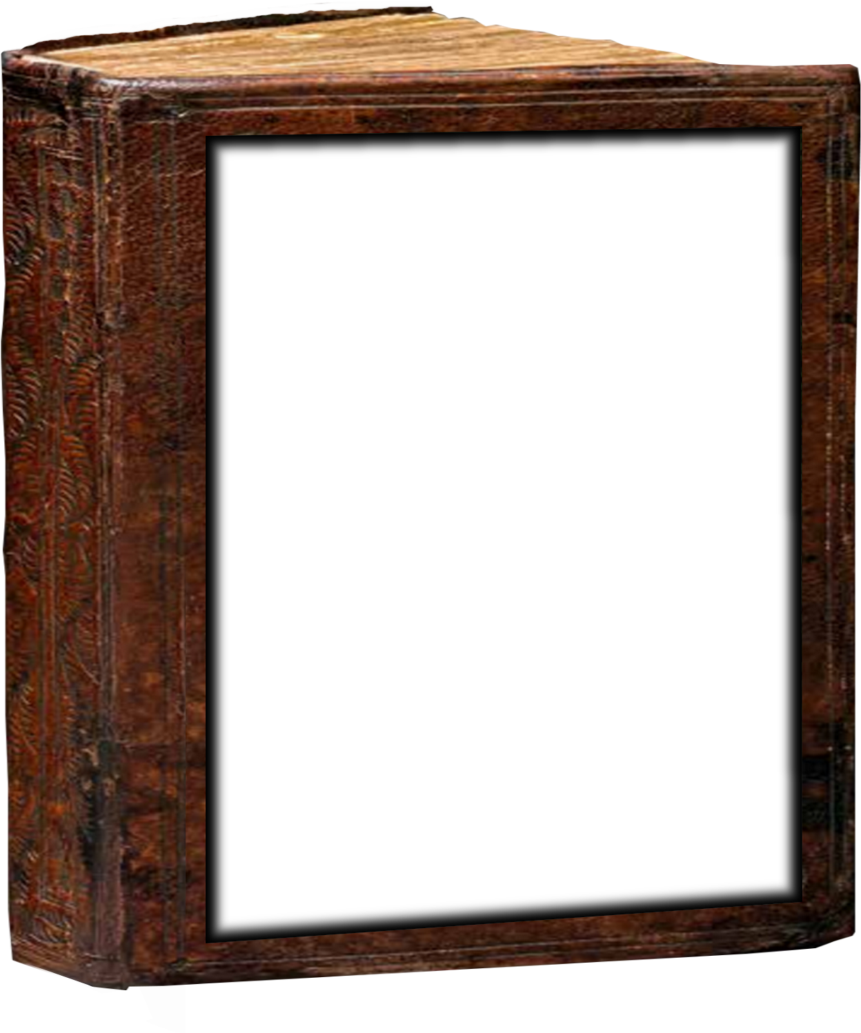 Cadre Livre Png - Mirror (1500x1600), Png Download