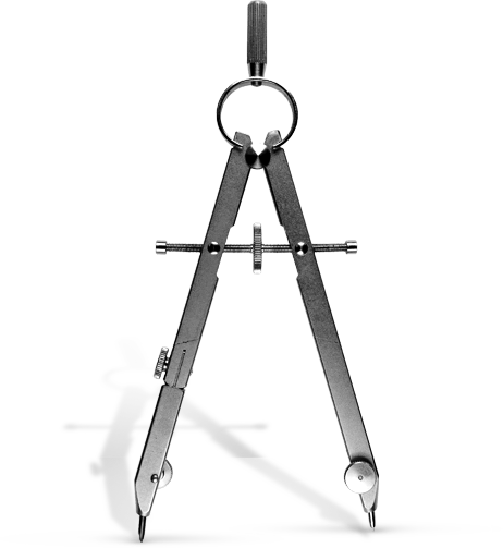 2015 G Amps Ghasseb Drafting Drafting Compass Png - Compass (462x503), Png Download