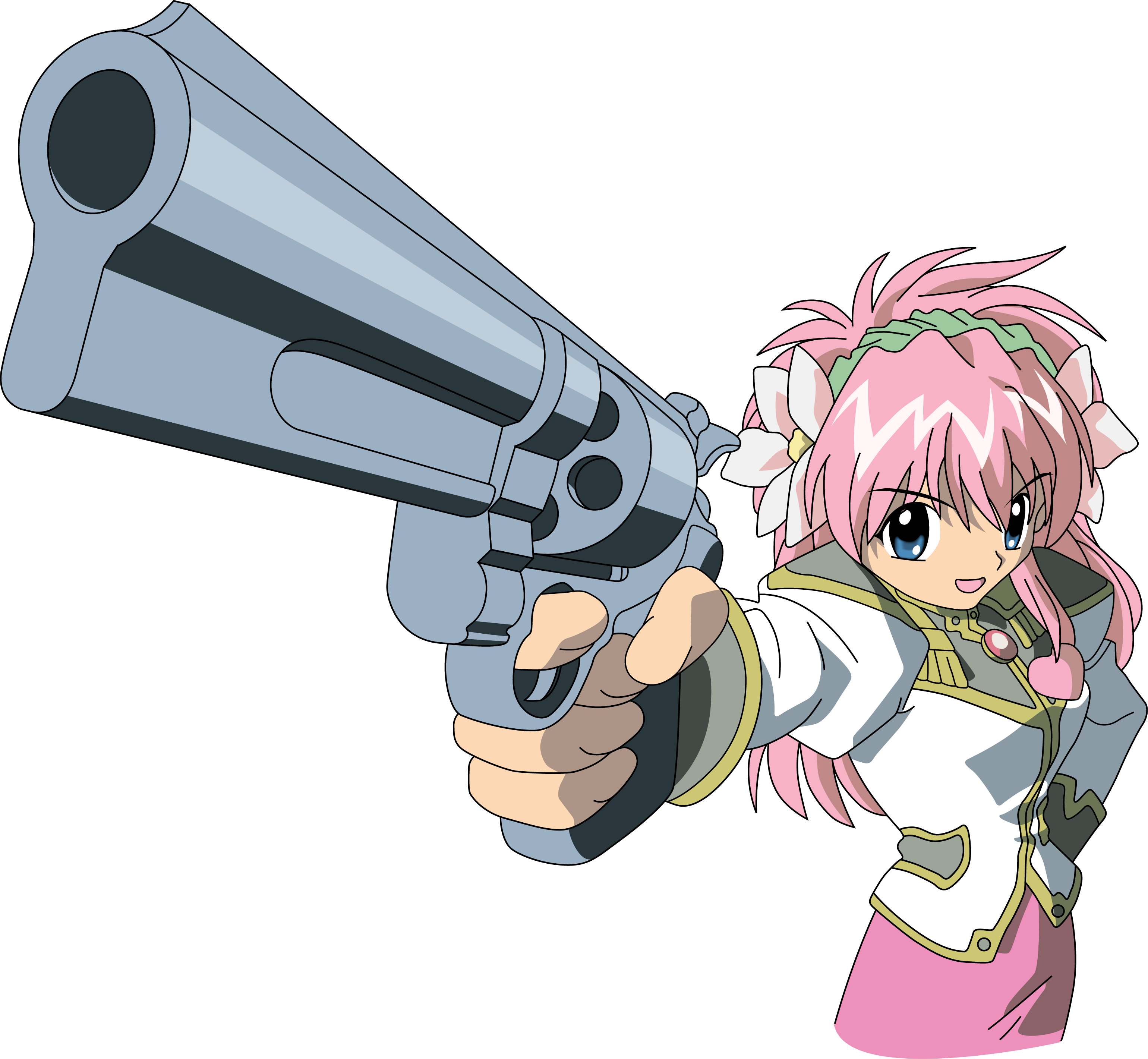 Download Png - Pin Up Manga (3080x2841), Png Download