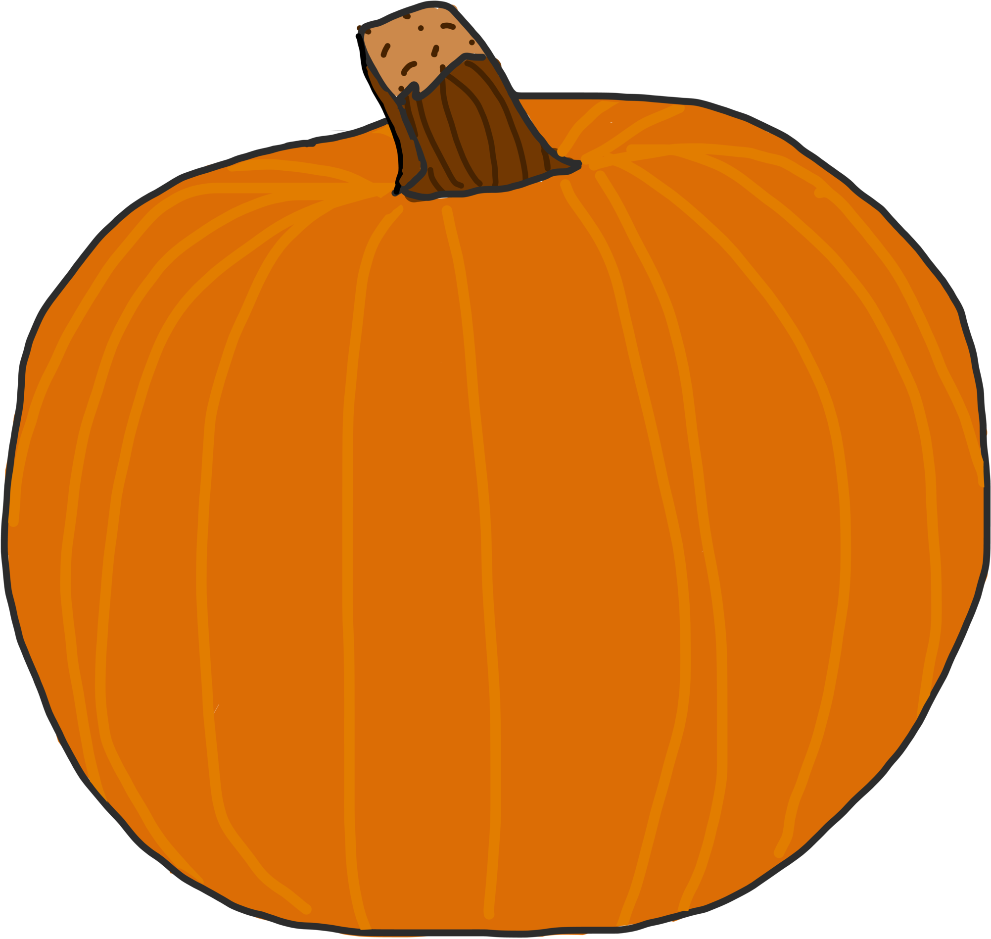 Pumpkin Decorating Fundraiser/social Event (2500x2500), Png Download