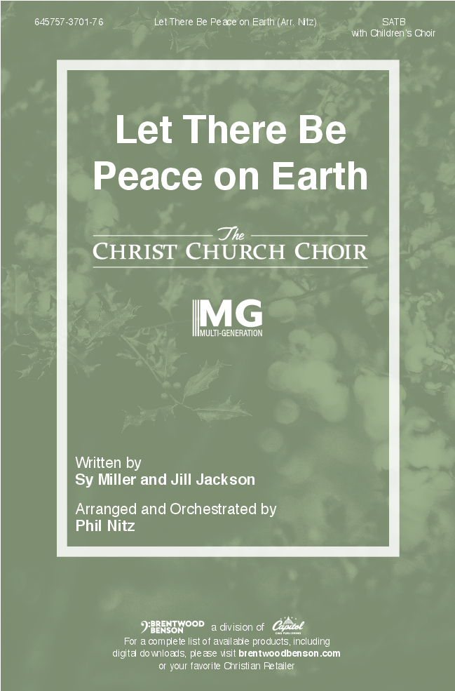 Let There Be Peace On Earth Thumbnail - Poster (736x1072), Png Download