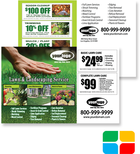 Landscaping Postcards La010002 - Insect Control Postcard Template (495x705), Png Download