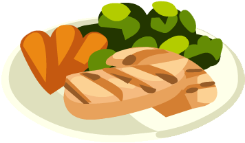 Grilled Turkey Breast - Side Dish (355x355), Png Download