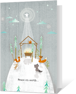 Peace On Earth Christmas Cards - Christmas Day (420x420), Png Download