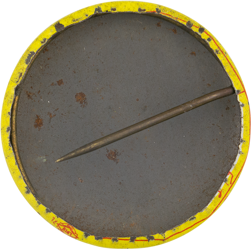 You're Sitting On My Hair Button Back Social Lubricator - Circle (1000x942), Png Download