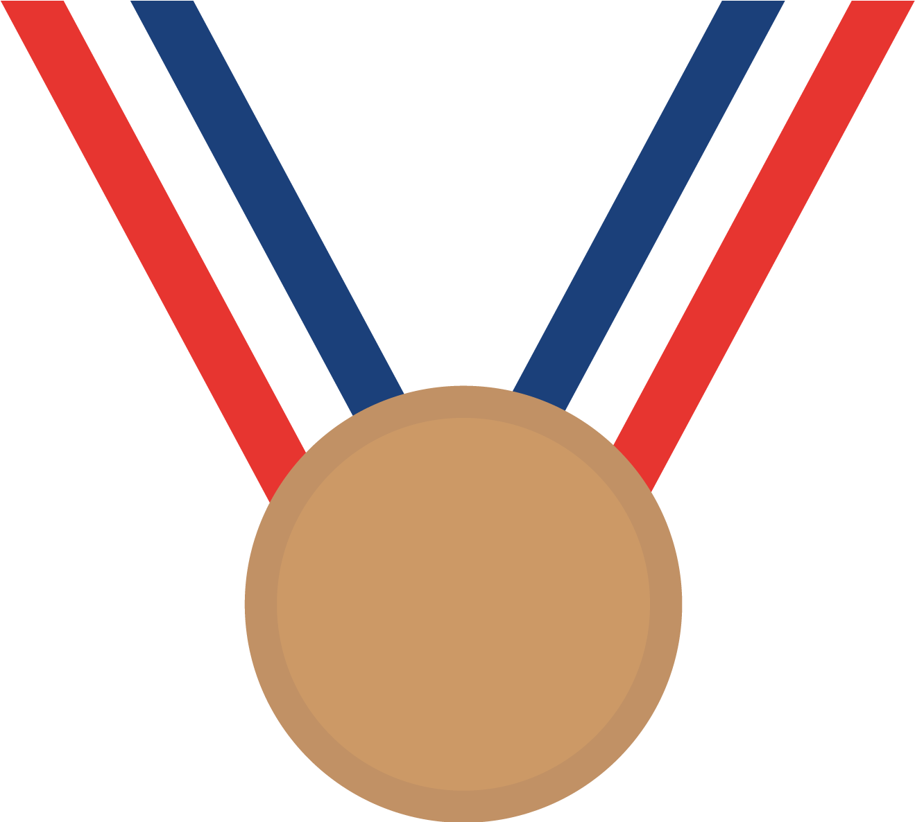 Bronze-medal - Bronze Medal (1563x1185), Png Download