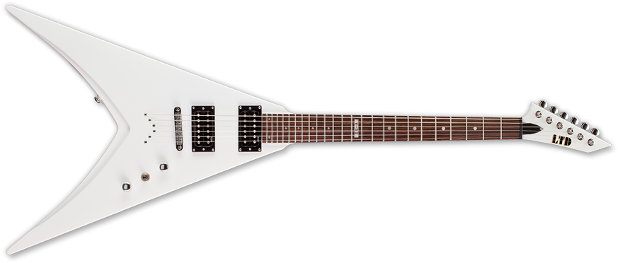 Share - Tweet - Esp Ltd V-50 Snow White (882x378), Png Download