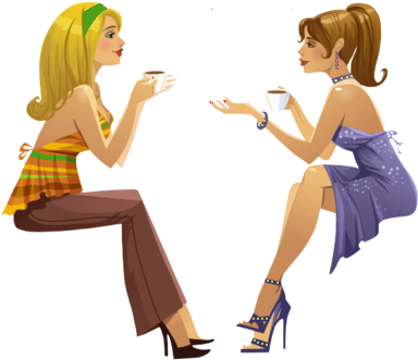 Bookmark Us So You Have Us Handy When Creating, We - Vector Girl (414x414), Png Download