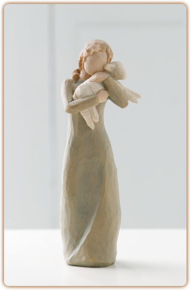 Willow Tree Peace On Earth - Demdaco Willow Tree Figurine Peace On Earth (585x585), Png Download
