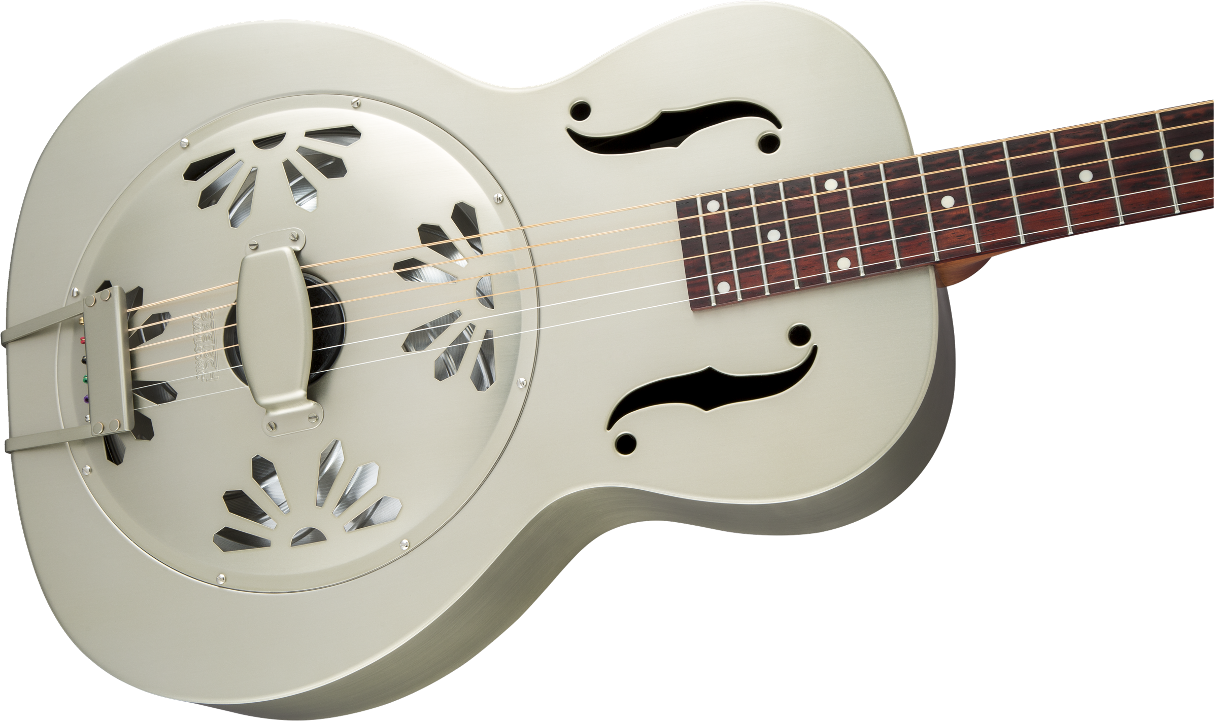 G9201 Honey Dipper™ Round-neck, Brass Body Biscuit - Gretsch G9221 Bobtail Steel Round-neck (2400x1430), Png Download