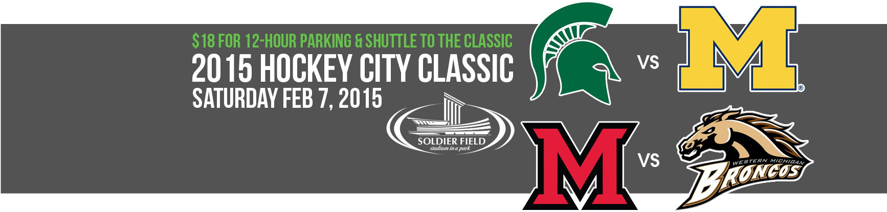 Classic Back No Uttons - Western Michigan University (1733x475), Png Download