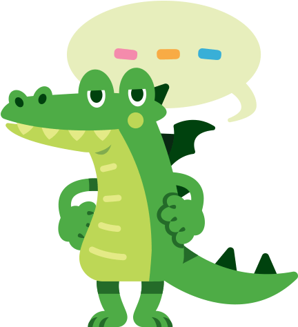 Cute Sassy Dragon - In Love (618x618), Png Download