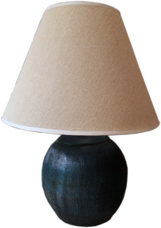 Lámpara Velador Turquesa - Lampshade (1500x844), Png Download