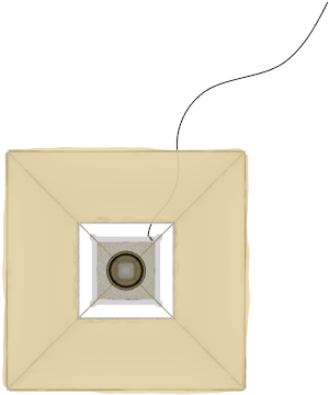 Lampara - Ceiling (600x600), Png Download