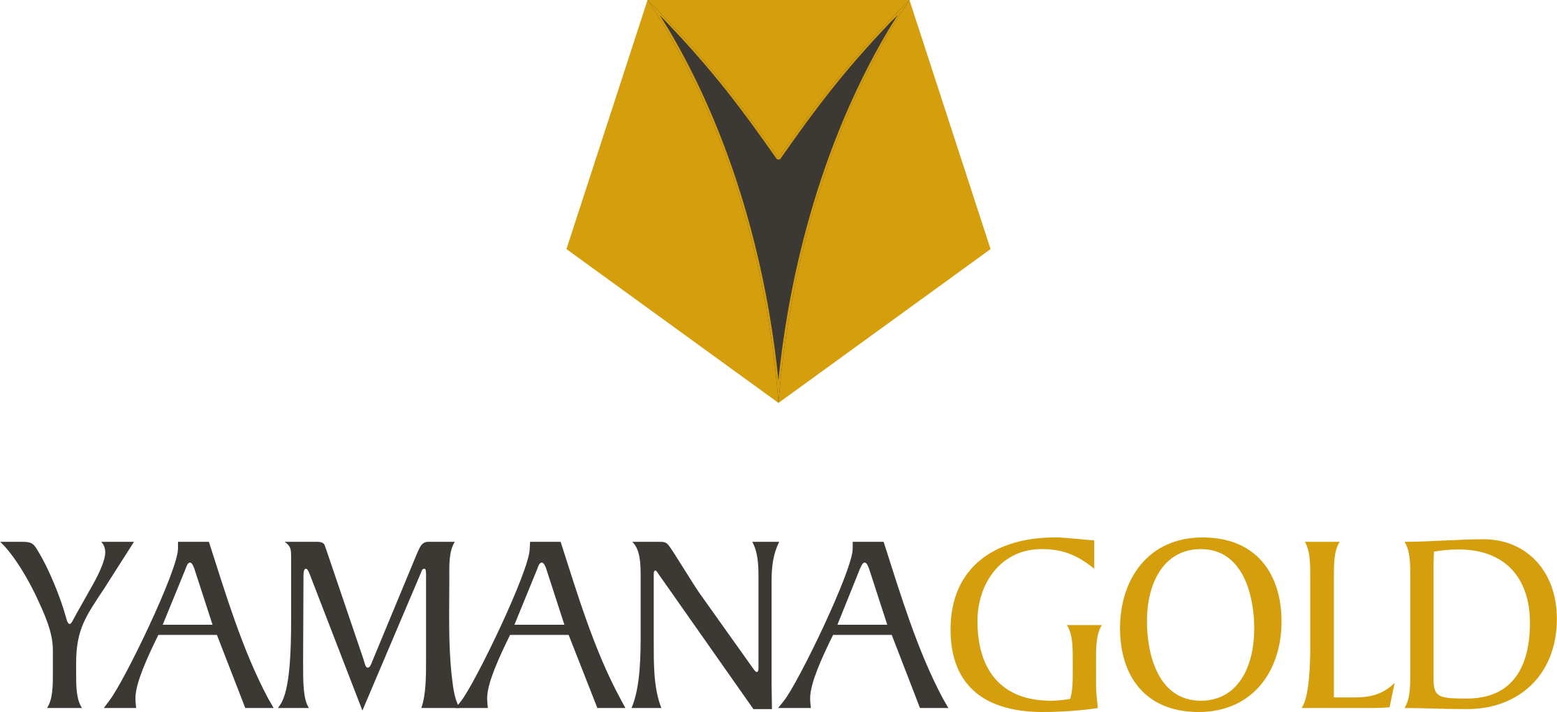 Logo Yamana Gold - Yamana Gold Logo (2230x1020), Png Download