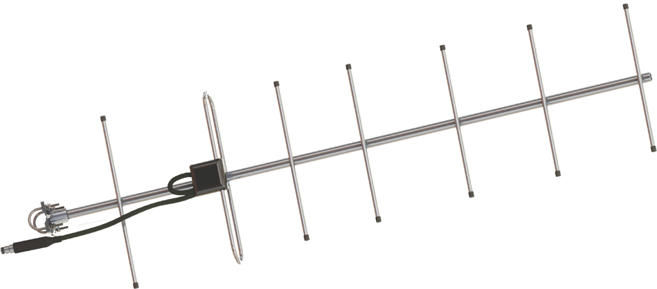 Banner Antena Direcional Ap20102 Ft - Antena Direcional Uhf Radioamador (949x418), Png Download