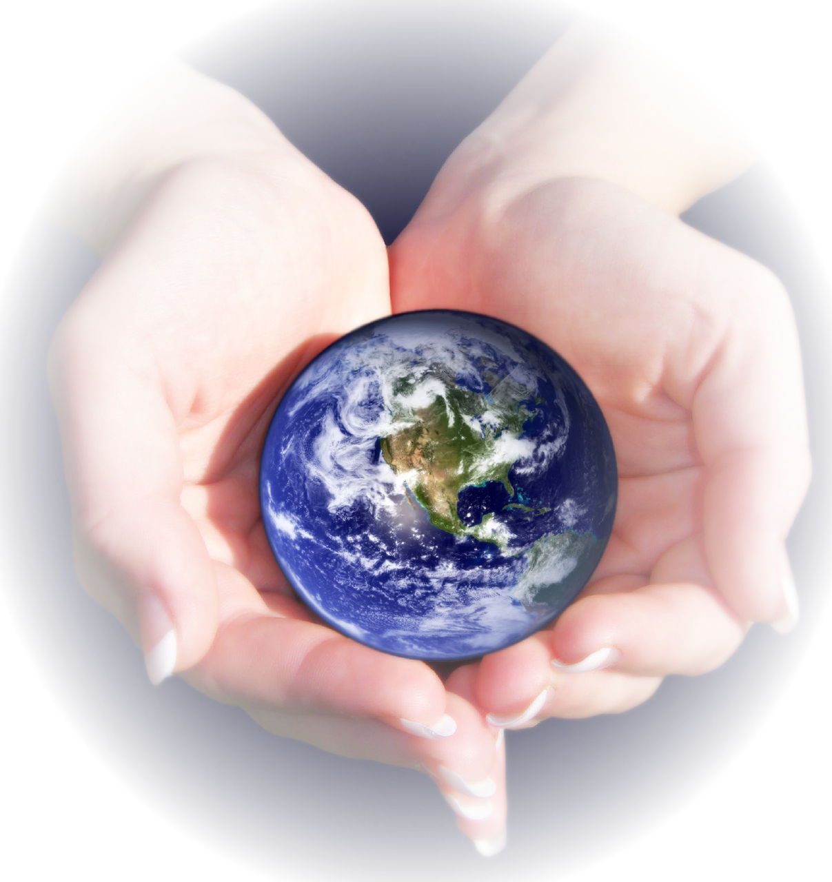 Terra Na Mao - Thoughts On World Earth Day (1207x1280), Png Download