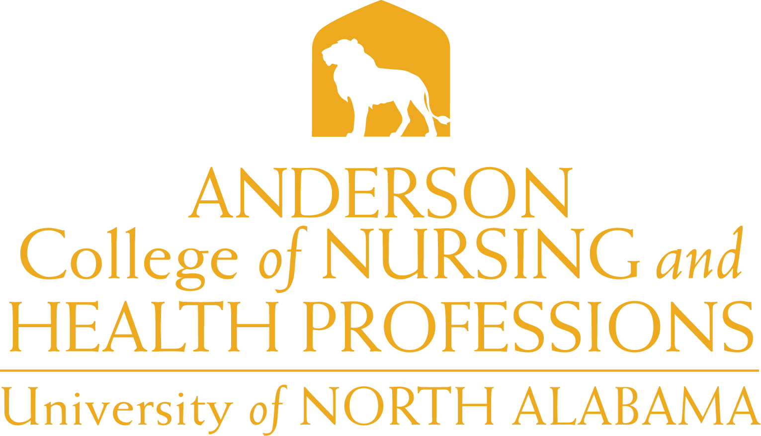 Aconhp - Gold Logo - Una Anderson College Of Nursing (1531x877), Png Download