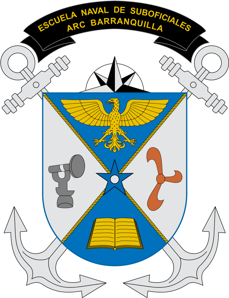 Escudo Escuela Naval De Suboficiales Arc Barranquilla (789x1023), Png Download