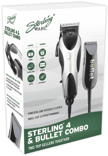 Sterling 4 Bullet Combo - Wahl Sterling 4 Bullet Combo (565x525), Png Download