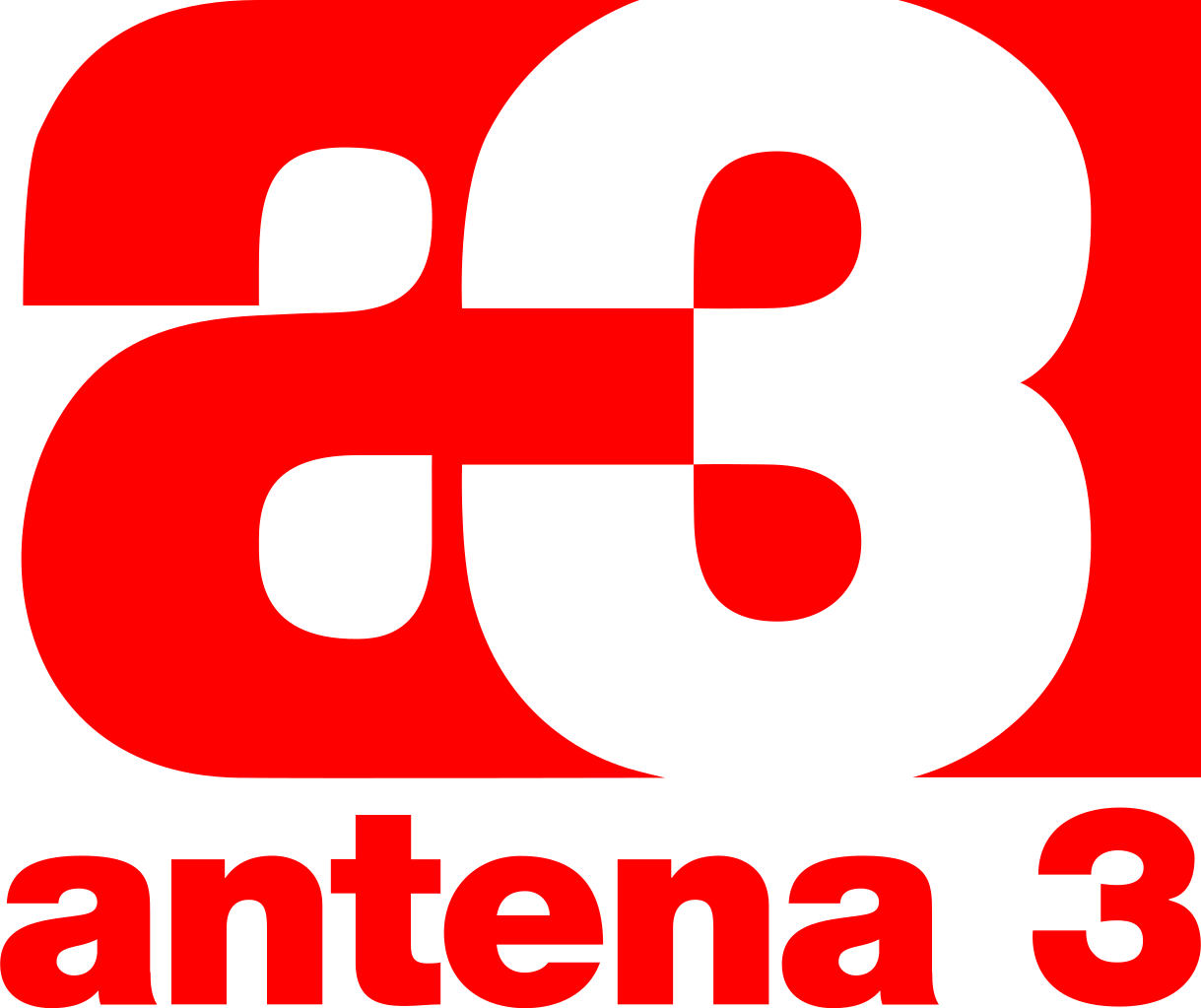 Logo Antena 3 - Antena 3 Logo 1990 (1219x1023), Png Download